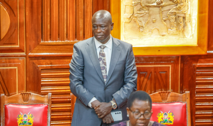 File Image of Deputy President Rigathi Gachagua.